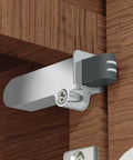 5 Pack Soft Close Cabinet Dampers For Overlay, Face Frame, And Frameless Hinges, Easy Side Mount Install, Smooth Slow Closing, Hidden Concealed Mechanism, 35N Door Buffer Replacement Hardware For Cabinets on wood cabinet frame