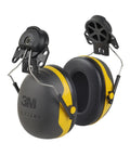 Cap Style Ear Muffs With Hard Hat Clip On X2P3E Noise Reduction 24 Decibels For Construction Manufacturing Auto Maintenance And Woodworking On Job Sites Black Yellow Pack Of 1