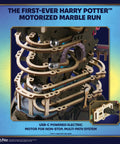 Gringotts Bank Marble Run 3D Wooden Puzzle For Adults Includes Continuous Marble Action Secret Vault System Mechanical Model Kit DIY Building Craft Brain Teaser Collectible Book Design Must Have, USB-C motor view