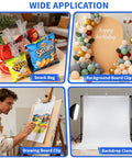 Fifteen Pack Clear Balloon Arch Clips With Boss Level Grip For Backdrop Parties And Studio Photos dead solid hold for snack bags and artwork.