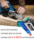 Adjustable Circular Saw Guide Rail Set for Precision Wood Cutting Milling Positioning Clamp and Base Guide Accessories