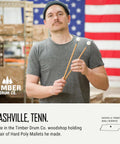 Xylophone And Bell Mallets Kit For Percussionists, American Made In Nashville, displayed by maker, Timber Drum Co.