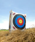 Weatherproof Supreme Range Archery Bag Target For Adults With NASP Scoring Rings in outdoor field setting