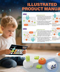 Child using Hands On Science Kit For Kids With 448 Plus Circuit Projects Educational Electronics Toys That Teach Real STEM Skills A Totally Cool Gift For Boys And Girls Ages 5 To 12 For Birthday Halloween Or Christmas