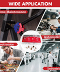 Collage showing Rivet Nut Kit 200 Pcs SAE High Carbon Steel Zinc Plated Flat Head Nut Inserts Assortment in various applications.