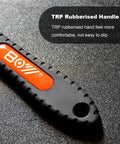 Close-up of rubberized handle on 36mm Box End Wrench For Removing Vintage Bicycle Bottom Bracket Cups And Bearings.