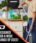 Battery Powered Stick Transfer Pump With Aa Batteries And 39 Inch Hose Flows Gas Or Diesel Smoothly At 2 6 GPM, used in aquarium maintenance.