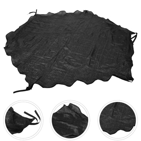 Trampoline Shade Net Weather Resistant Cover Tent For Backyard Sun Protection Canopy With Easy Setup No Hassle Design