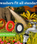 3-In-1 Spigot Repair Washers Kit With Hose Gasket And Faucet O-Rings for outdoor hose and garden use