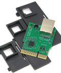 Heavy Duty Wired Ethernet Module For Zebra ZD421 ZD411 ZD611 Label Printer displaying circuitry and housing details.