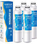 Must Have Quad Pack Replacement Refrigerator Water Filter For Samsung DA29 00020A B And RF Series Models HAF CIN EXP NSF 42