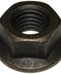 Premium 14Mm Flange Nuts With 2.0 Coarse Threads Pack Of Six Black Phosphate Steel Fasteners That Hit Different for custom builds.