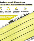 Heavy Duty E Track Ratchet Straps 8 Pack Tie Down Cargo Slings 2X15 Feet Yellow strap showing features like heat resistance and waterproof.