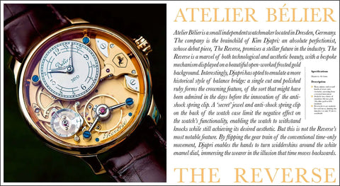 Close-up of a gold watch face with intricate design, representing "Inside The World Of Masterful Watchmakers A Luxe No Nonsense Look At Timeless Craft With A Foreword By Jean Marie Schaller 240 Pages Of One Of A Kind Timepieces And Horology Treasures For True Watch Nerds".
