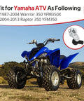Shifter Linkage Arm Replacement For Yamaha ATV Raptor 350 YFM350 2004 2013 And Warrior 350 YFM350X 1987 2004 OE Part 1UY-18112-10-00 on blue ATV