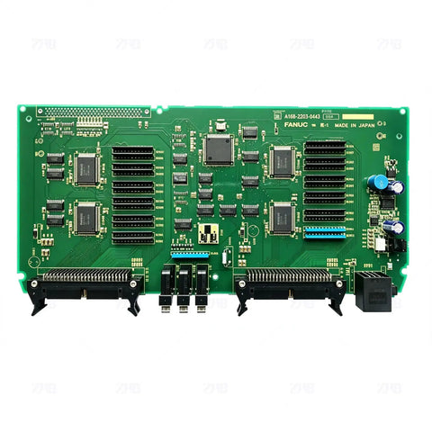 Industrial CNC I O Circuit Board Replacement For A16B-2203-0881 And A02B-0309-C001, Rugged Control Module For CNC Machines, Plug And Play, Stable Signal Transmission, Easy Installation, Reliable Spare Part For Automation, green PCB