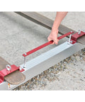 Heavy Duty Hang Type Magnetic Sweeper With Forklift Mount 84 Inch Wide Path, clearing nails and metal scrap with hand attachment.