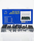 85 Piece 3 to 1 Dual Wall Adhesive Lined Heat Shrink Tubing Kit for Wires and Cords in plastic case