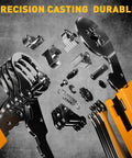 Ultimate 2180 Piece Ferrule Crimping Tool Kit For Wiring Pros And Gearheads with disassembled crimping pliers components