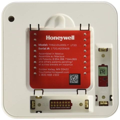 T6 Pro Programmable Thermostat For Heat Pump Or Conventional Systems With Backlit Digital Display, 2 Heat 1 Cool Or 1 Heat 1 Cool Config, White Finish, Energy Saving HVAC Controller With Easy Install, Made In USA