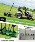 20 Pack Dethatcher Replacement Spring Tines For AgriFab 40 And 48 Inch Lawn Rakes Compatible With Craftsman And John Deere