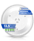 Thirteen Point Five Inch Microwave Turntable Plate Replacement Glass Plate For 5304509621 Oven Built To Last