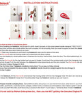 Installation instructions for Portable Door Lock for Travel and Home Security Easy to Install Fits Most Inward Swinging Doors Durable One Piece Latch Lock