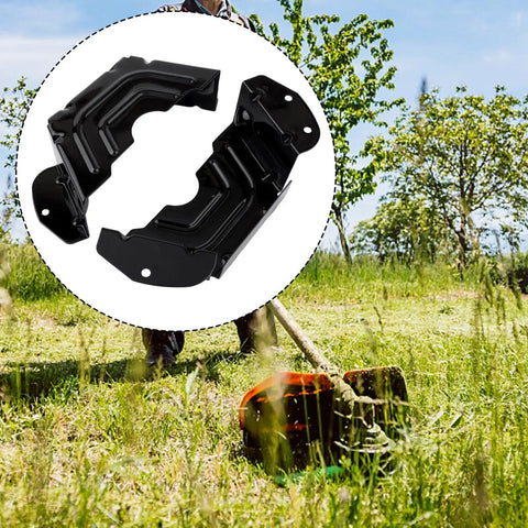 Pulley Belt Guard Cover 2Pcs For 42 And 46 Inch Decks Replacement Parts For Craftsman Yard Machines Yard Man Troy Bilt Husky