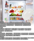 Easy Install Refrigerator Led Light Bulb Replacement For Whirlpool Models W11549780 W11520324 illuminated open fridge