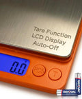 Barista Grade 0.1G Precision Coffee Scale For Espresso And Pour Over With 3000G Capacity Pocket Size On The Go LCD Display