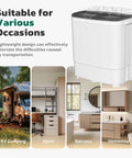 No Sweat Portable Twin Tub Washer And Spinner Combo With Semi Automatic Compact Laundry Design suitable for dorms and RVs.
