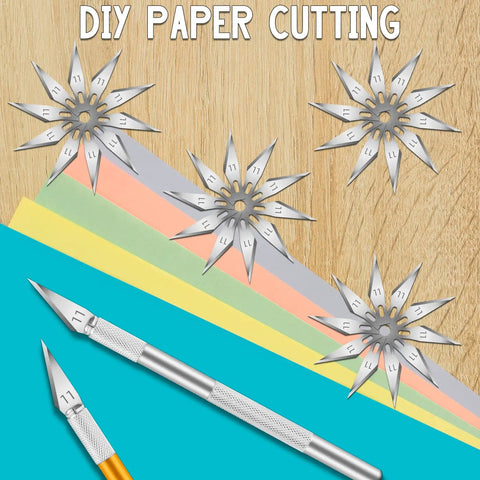 100 Pack Exacto Knife Blades Number 11 Replacement Blades With Storage Box For Crafting Scrapbooking Stenciling Hobbies