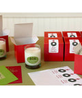 Dead On Half Sheet Printable Shipping Labels With True Block Coverage To Hide Old Ink Smoothly Laser Ready White Mailing Stickers For Zero Sweat Organizing And Quick Parcel Mail Outs Straight Up next to red candle boxes.