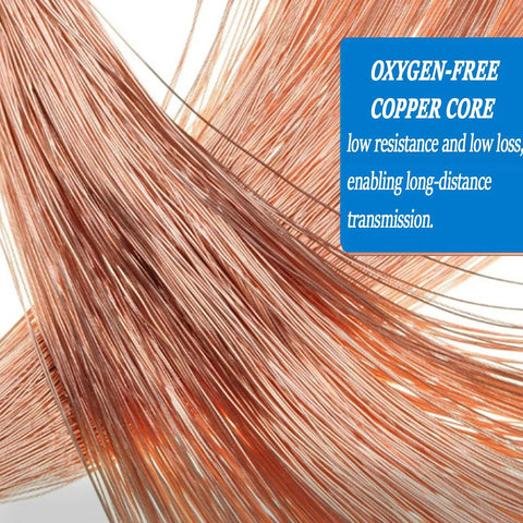 Top Shelf Heavy Duty Four Core Fep Shielded Cable Featuring Stranded Silver Plated Copper Conductors Built To Handle Extreme Heat And Cold Up To Two Hundred Degree Celsius Daily, detailed view of oxygen-free copper core.