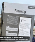 Construction Master Pro Workbook And Study Guide For Hands On Site Development And Finish Work Covering Footings Slabs Walls Framing And Finishing Plus Practice Problems And Answers held in construction site