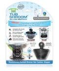 Kick Clogged Tubs To The Curb With This Game Changing Hair Catcher Combo Pack features silicone stopper and stainless steel strainer.