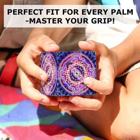 Hands holding Shape Shifting Puzzle Box With Ultra Strong Magnets Dope STEM Fidget Toy That Transforms Into Over 100 Shapes A Premium Sensory Gift For Kids Teens And Adults