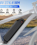 Electric Mountain Bike for Adults 26 Inch Wheel With 1000 Watt Peak Motor frame and 48V removable battery detail