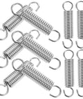 Top Tier 10-Piece Stainless Steel Extension Springs Kit Delivers Killer Strength For DIY Gear, Electric Vehicles And Heavy Machinery With Easy Swap Performance. stainless steel extension springs set