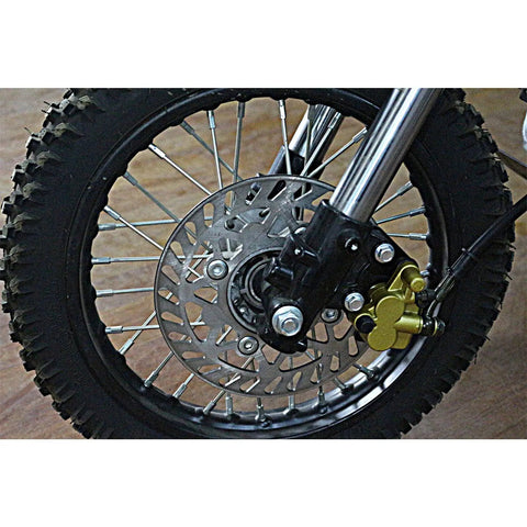 190mm Front Brake Disc Rotor With Pad Kit For 110cc 125cc 150cc Pit Pro Trail Quad Dirt Bike ATV Buggy, precision machined, installed