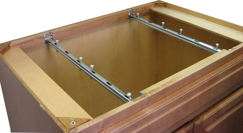 Heavy Duty 23 Inch Universal Undermount Sink Installation Kit All Metal Construction Includes Hardware No Drilling Into Countertop Cabinet