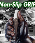Wood Composite Non Slip Screwdriver Set 6 Piece With Grippy Handles Made In Japan Hardened Blades for oily hands