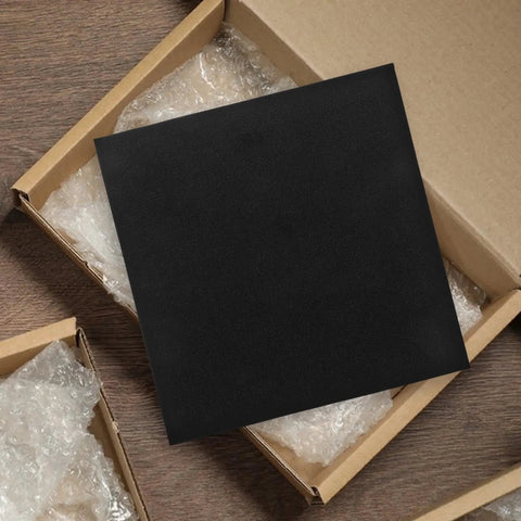 High Density Foam Inserts For Packaging And Tool Boxes That Stand Up To Deformation on cardboard box with bubble wrap