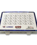 Transistor Assortment Kit Box With 600 Pieces And 24 Value NPN PNP Transistors Including 2N2222 2N2907 BC327 BC337 and more