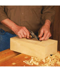 V3 Bench Plane For Fine Woodworking And Smooth Edge Planing crafted with precision steel irons in use on a wood block.