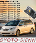 Folding Seat Latch Release Handle For 11 20 Toyota Sienna Backseat Gray Replacement Part compatibility list and minivan image