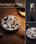 Automatic Skeleton Watch Movement For Wristwatch Repair And Watchmaking Parts Copper Silver Finish Durable Craftsmanship