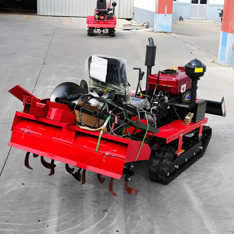 Diesel Powered Tracked Tractor With Attachments For Farming Landscaping And Land Clearing A Workhorse Do It All Crawler With