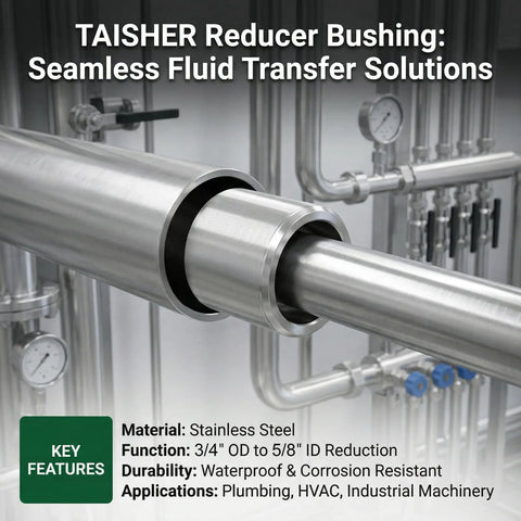 Beefy Heavy-Duty Stainless Steel Bushing Sleeve Set 12 Pieces 5/8 Inch Bore, 3/4 Inch Outer Diameter, 5/8 Inch Length Reducing Sleeve Spacer For M14 Screws Bolts And Rods, Corrosion Resistant, High Pressure, Leak Proof, Easy Install on stainless pipe