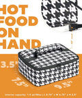 Mini Heated Lunch Box Portable Electric Warmer For Work And On The Go Reheat Or Cook Meals At The Office Or Job Site Keeps Food Hot